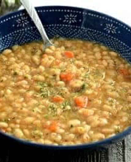 White Bean Crock Pot Soup