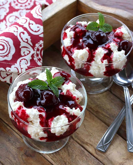 Risalamande (Danish Almond Rice Pudding with Cherry Sauce)