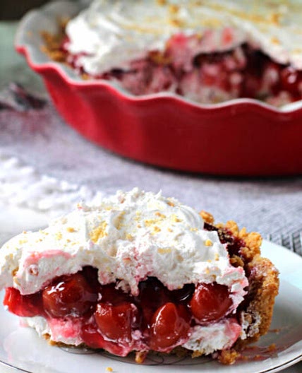 Cherry Delight, Cream Cheese Cherry Dessert