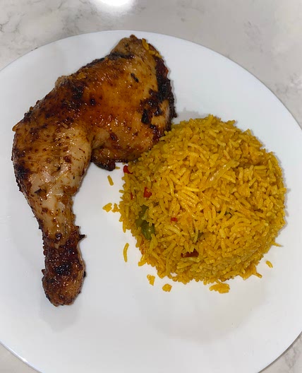 Peri Peri Chicken with Spicy Rice