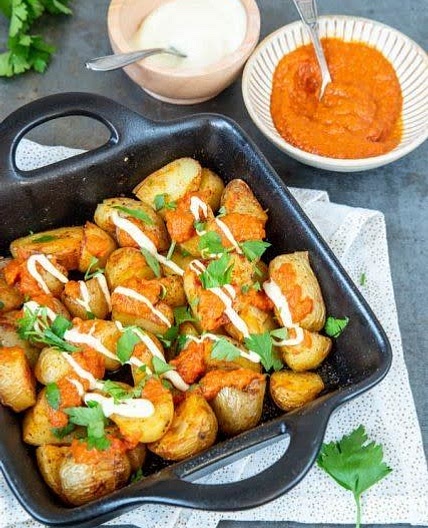 Patatas Bravas Salad