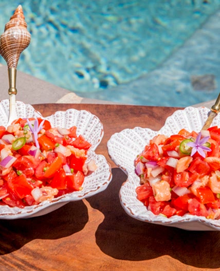 Lomi Lomi Salmon Salad