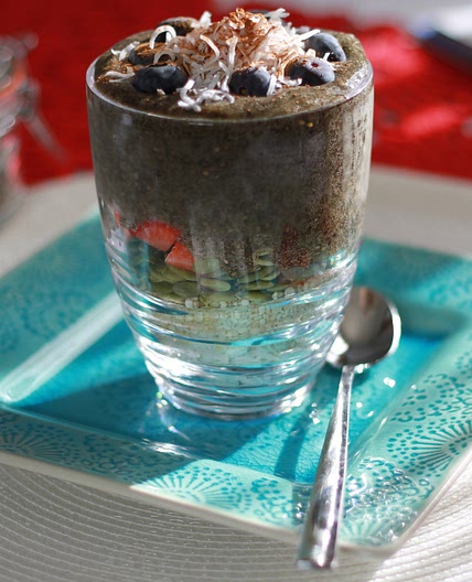 Chia Crunch Breakfast Pudding