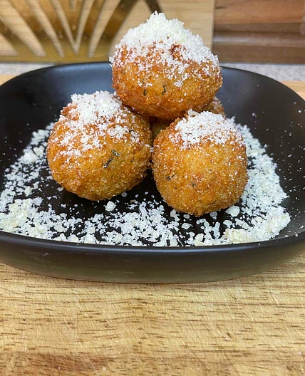 Arancini with Pecorino 