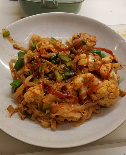 Spicy Cauliflower Stir-Fry