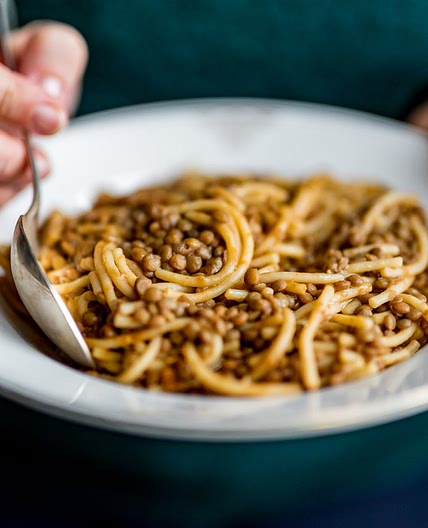 Pasta e lenticchie – Pasta with lentils