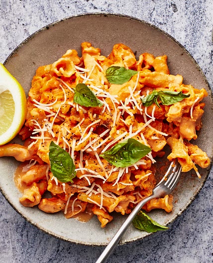 Vegan Pasta alla Vodka (Sorta)