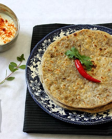 Keema Paratha - Indian Stuffed Bread