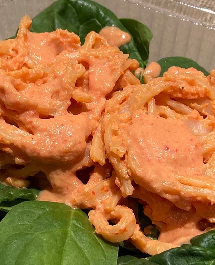Creamy Roasted Red Pepper Sauce