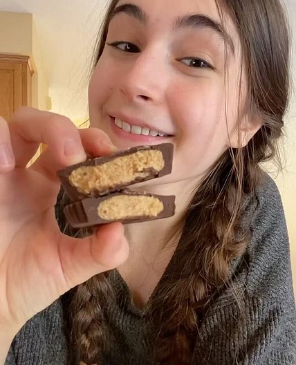 4 INGRED HOMEMADE REESES!! 🍫 