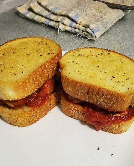 Texas Toast Meatball Sandwiches