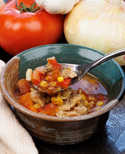 Chicken Tortilla Soup For One