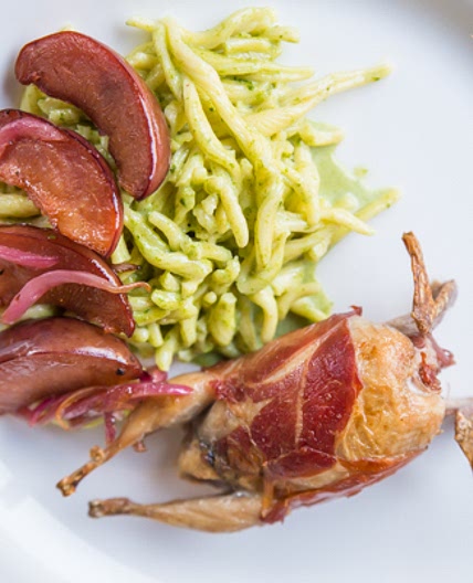Duck Stuffed Quail | Cailles farcies de canard