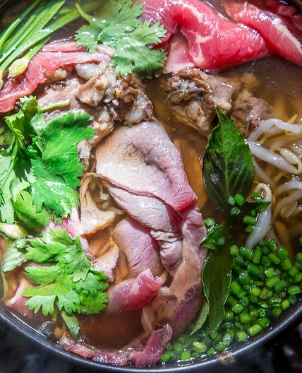 Pho Bo with Beef Tendon and Tail