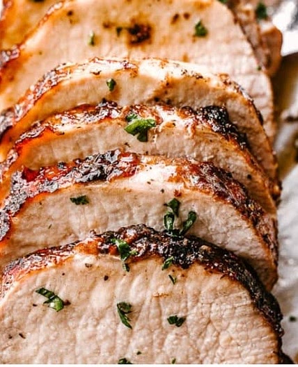 Garlic Balsamic Pork Loin