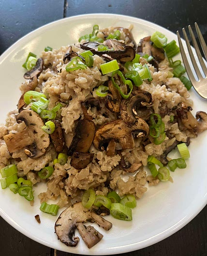 Mushroom rice-otto 