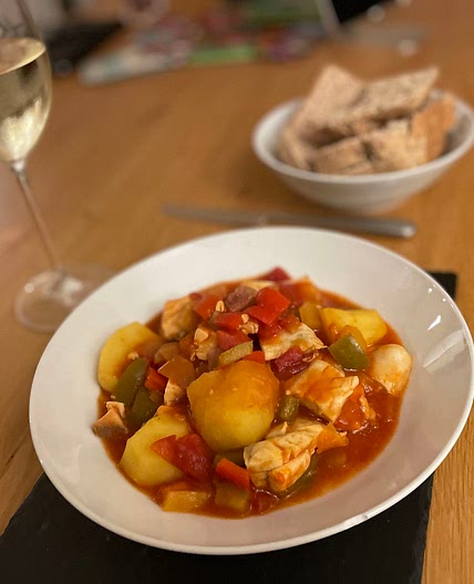 Portuguese Fish Stew (Caldeirada)