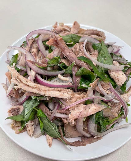 Gỏi Gà Bóp Rau Ram - Vietnamese Chicken Coriander Salad