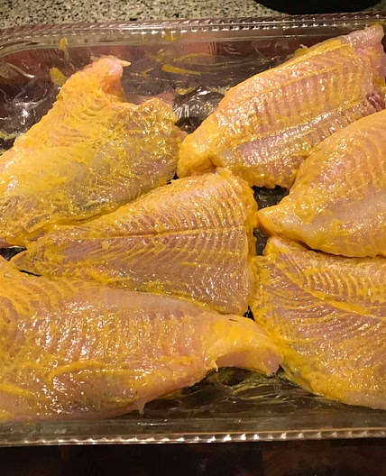 Mustard Up Catfish