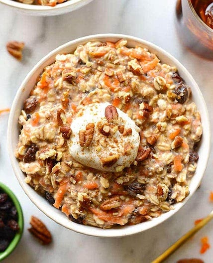 Carrot Cake Overnight Oats