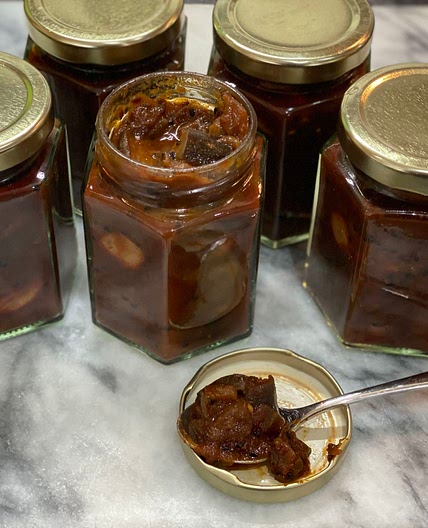Aubergine & Garlic Chutney 🍆🧄