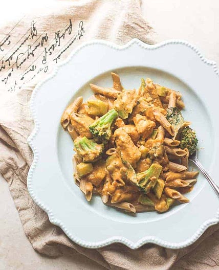 Thai Chicken and Pumpkin Curry Pasta
