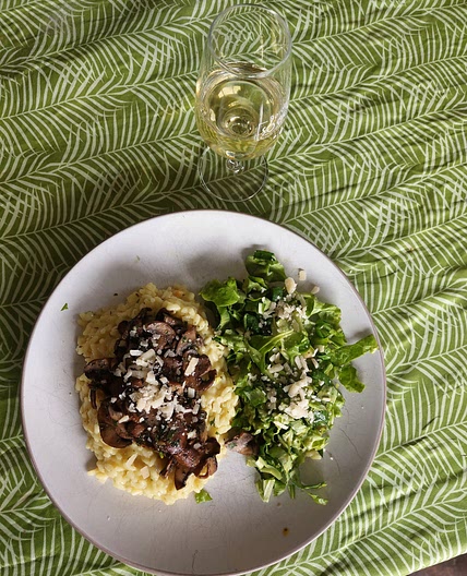 Risotto aux champignons