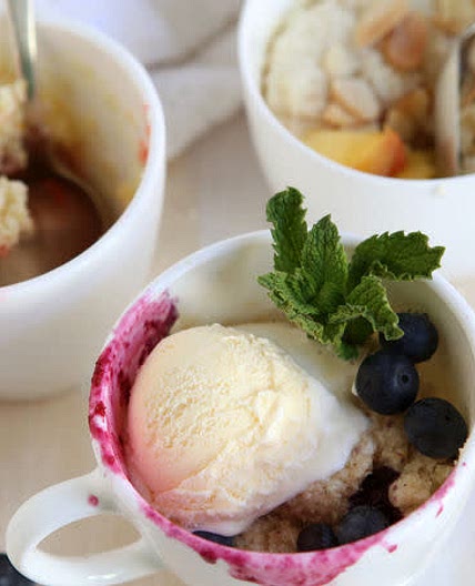 Build-Your-Own Microwave Mug Cobbler