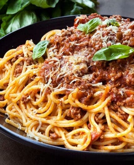 Spaghetti bolognese