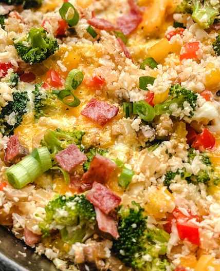  Breakfast Fried Cauliflower Rice