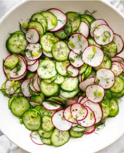 CUCUMBER RADISH SALAD