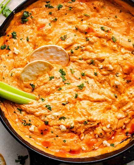 Franks Crockpot Buffalo Chicken Dip