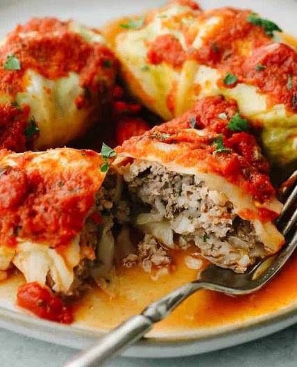 Baked Cabbage Rolls 