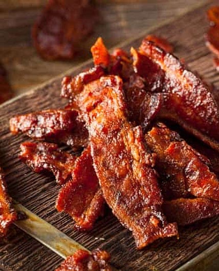Smoked Bacon Jerky