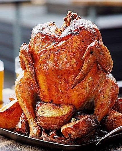 BBQ Beer Can Chicken