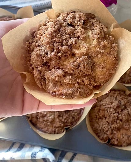 Cinnamon Crumble Muffins