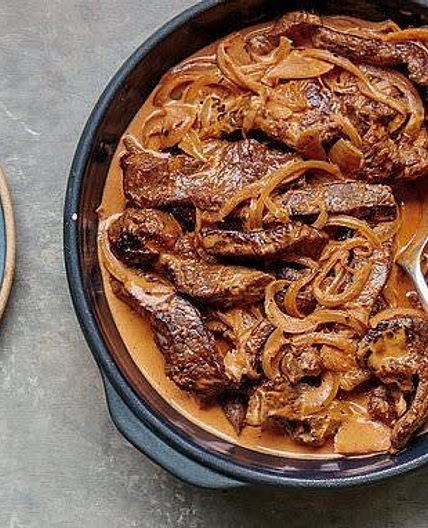 Beef Stroganoff