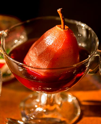 Mulled Wine with Pears