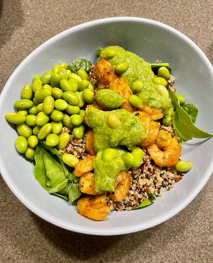 Chimichurri Shrimp Bowl