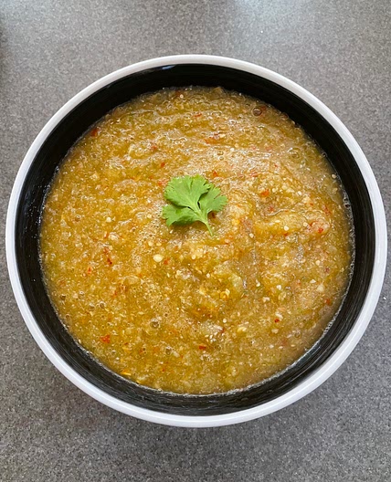 Salsa verde - spicy! 🌶