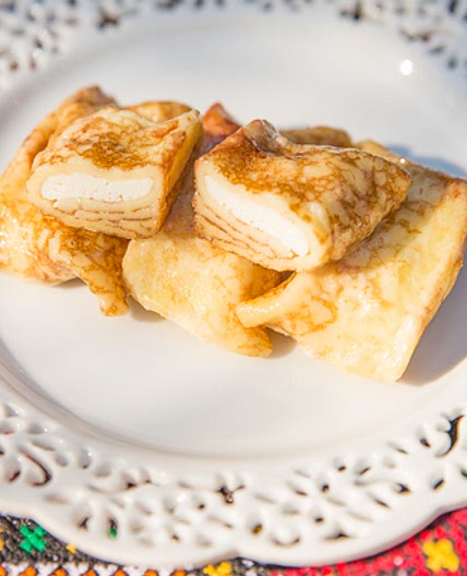 Poltava Nalysnyky | Melt-in-Your-Mouth Crepes with Fresh Cheese