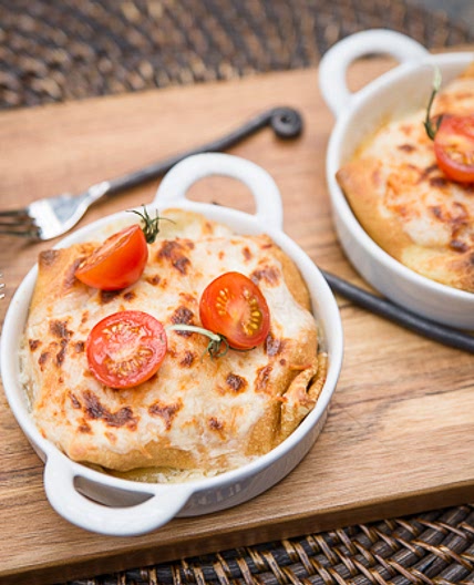 Crespelle ai frutti di mare