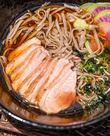 Kamo Nanban Soba | Buckwheat Noodles Soup with Duck Breast and Scallions