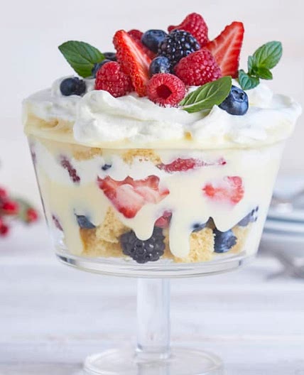 Angel Berry Trifle