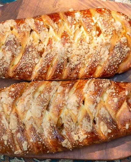 Ukrainian Apple Brioche