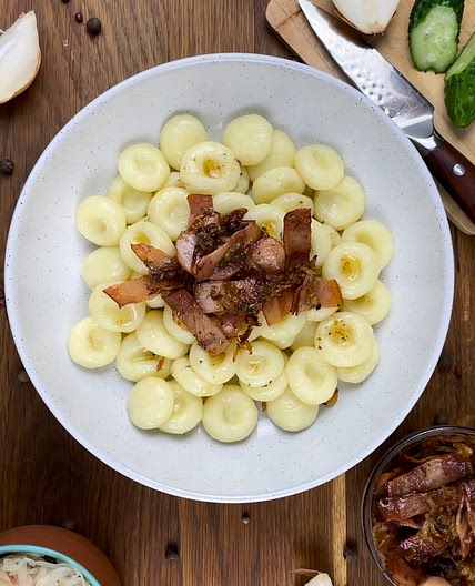 Kluski Śląskie (Silesian Potato Dumplings)