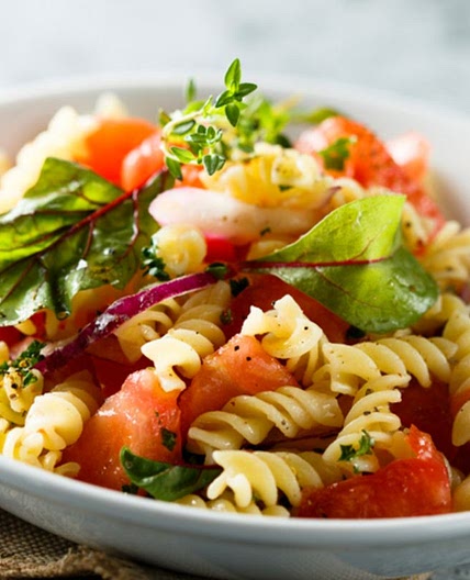 Veganer Nudelsalat