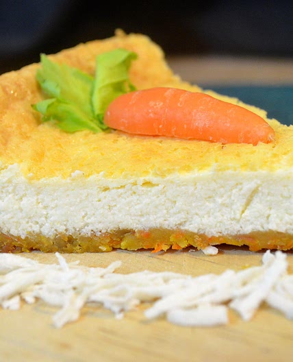 Receita de Torta gelada de cenoura e coco