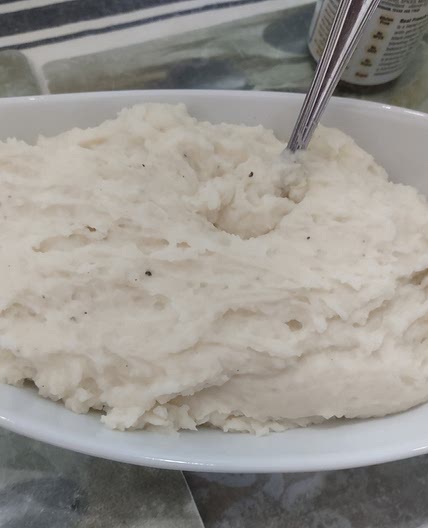 French - cheesy mashed potatoes