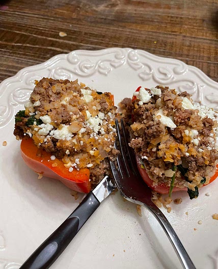 Greek Stuffed Peppers